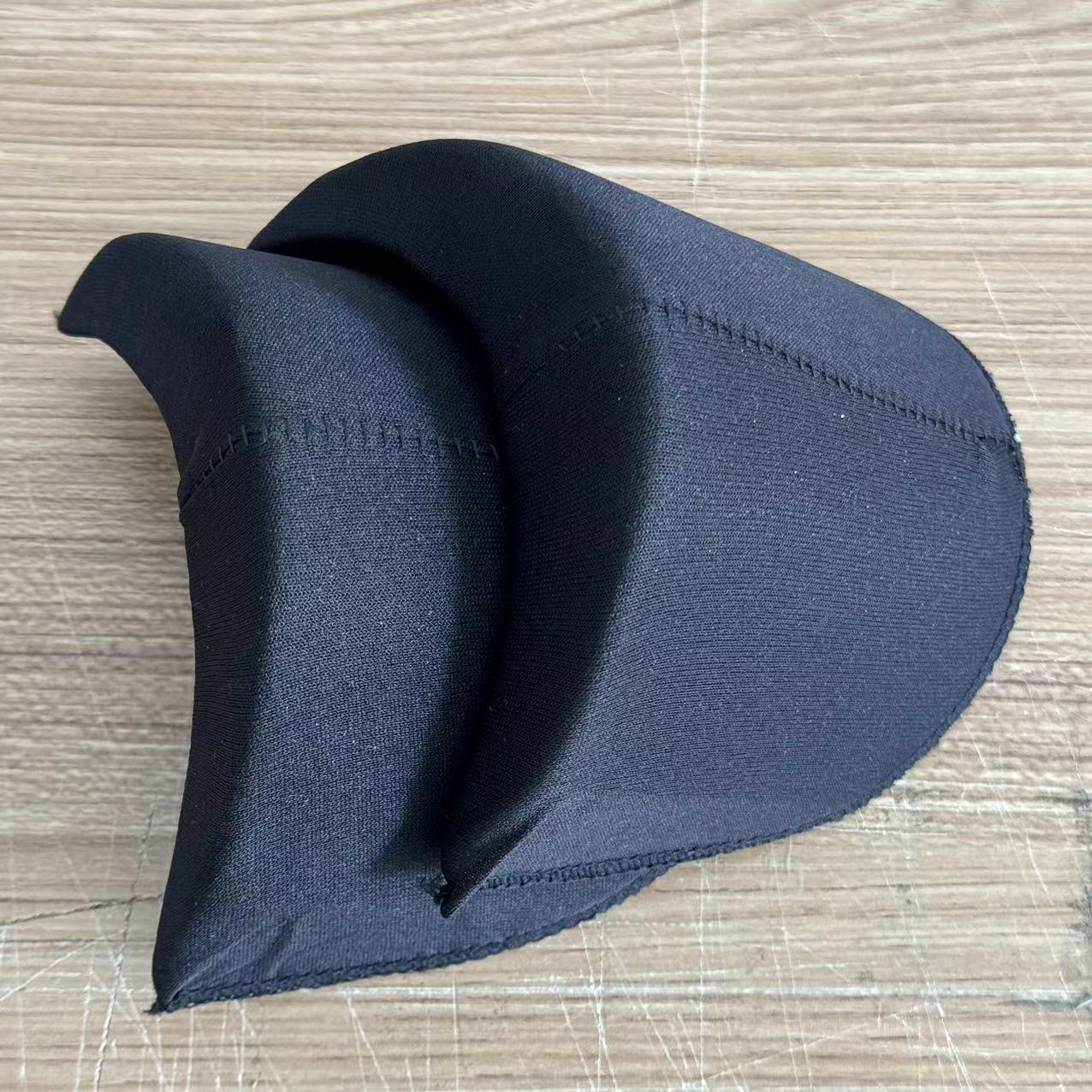 

Утолщенная большая губка 35 мм для шитья плеч, черная, белая, телесного цвета, наплечник, сшитый своими руками, куртка, свадебная футболка, модная одежда, аксессуары чёрный