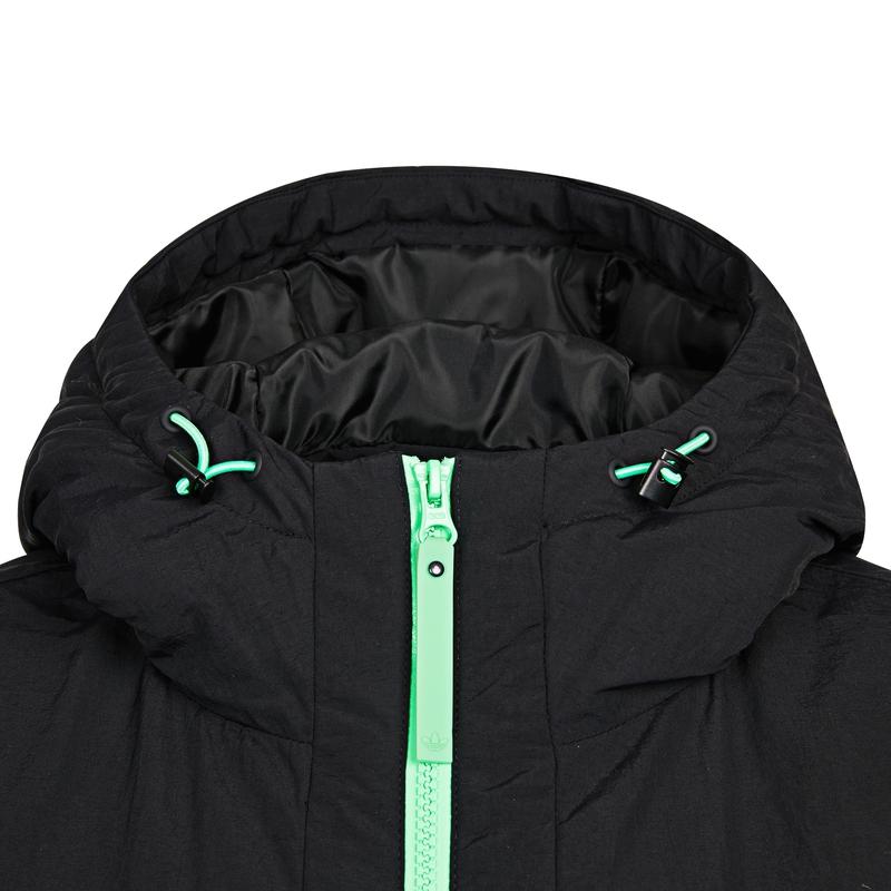 adidas Originals Women's Hooded Down Jacket Black H64176