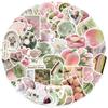 50 Early Summer Dream Girl Graffiti Stickers for DIY Journal, Notebook, Suitcase Decoration - Waterproof Decals, 50 Sheets