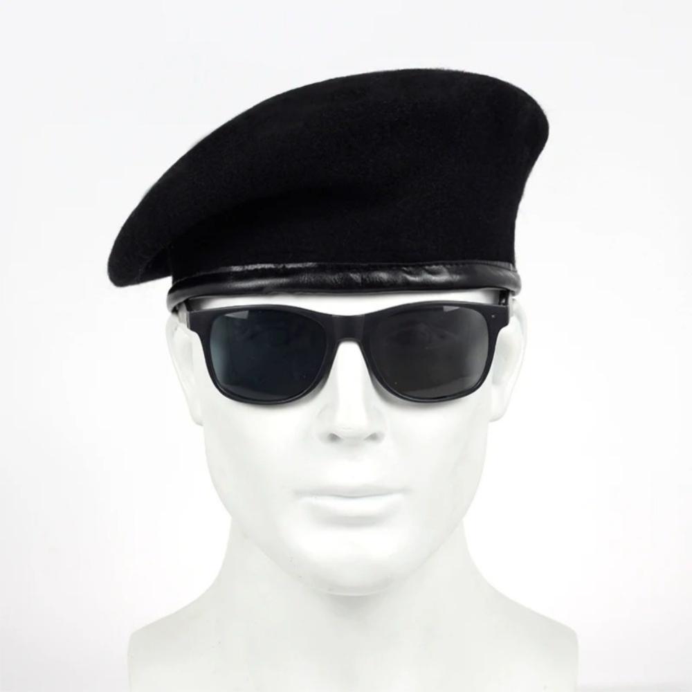 Solid Color Hip Hop Cap Woolen Cloth Flat Caps Unisex Painter's Hat