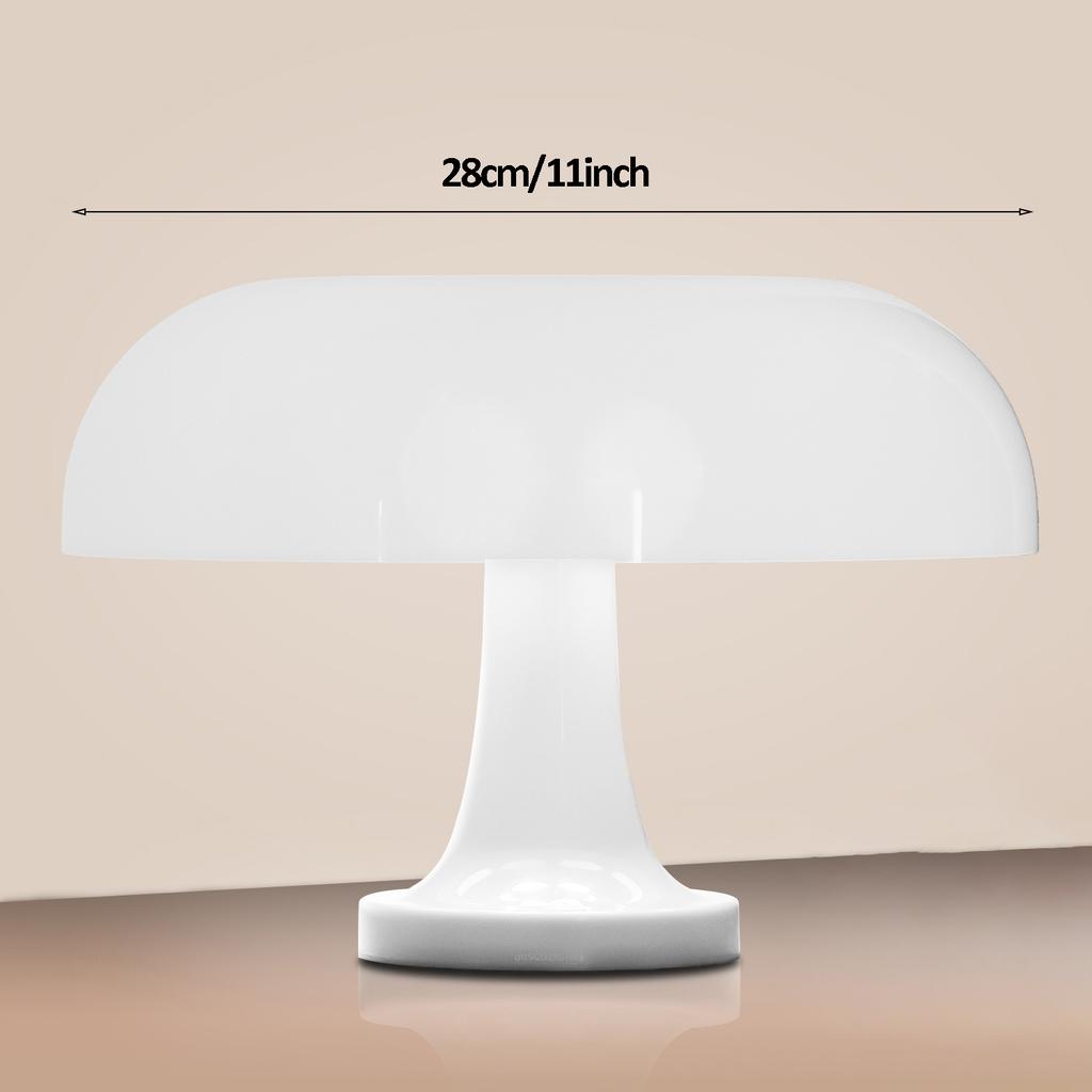 Modern Bauhaus Art Desk Lamp Bedroom Bedlight Danish Designer Classic Mushroom Decorative Desk Lamp