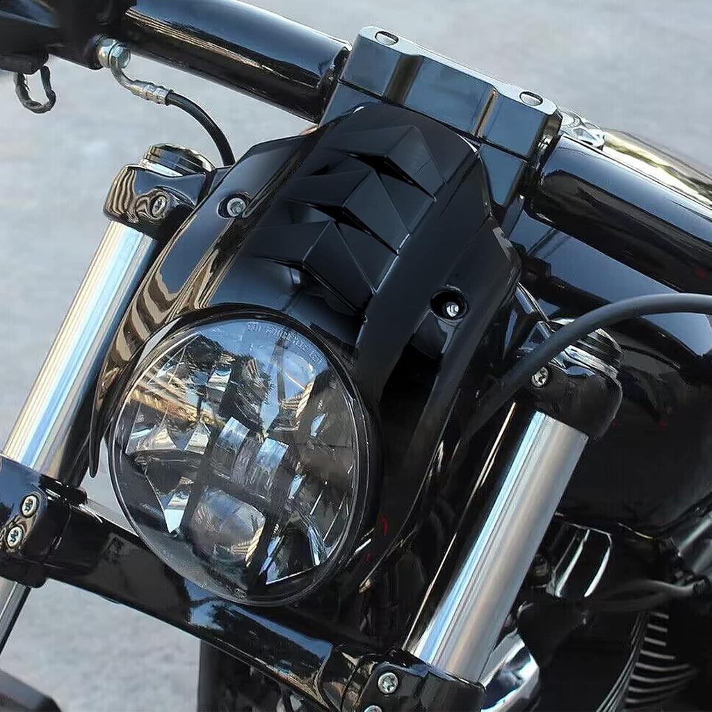 HDBUBALUS Headlight Fairing Cover Fit for Harley Softail Breakout FXBR FXBRS Models 2018-2023 Gloss Black