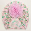 New Children's Flower Creative Printing Hat, Summer Thin Cute Soft Baby Hat, Baby Headscarf