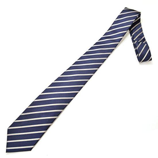 Paul Smith Necktie, Brand Name Necktie (8cm Wide), Striped (navymulticolor (PS60)) [product]