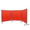 VEVOR Welding Screen with Frame, 1.8 X 1.8 M 3 Panel Welding Curtain Screens