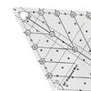 60 Degree Diamond Quilting Template Quilting Ruler Transparent for Quilter