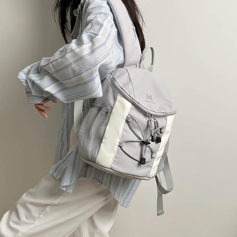 School bag, casual backpack, fashion cycling backpack, versatile and lightweight travel backpack.