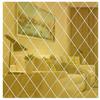 Diamond Stitch Acrylic Mirror Wall Stickers for Living Room & Entrance Decor