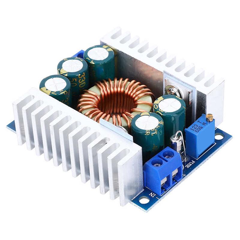 

DC-DC DC 5-40V до 1.2-36V 8A / 100W 12A Max Step Down Buck Преобразователь питания Модуль питания Регулятор напряжения для автомобиля