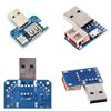 USB Head Switchboard Male Connector To Type-c Micro USB Female 2.54-4P Transfer Test Board USB Adapter Plate XY-USB4
