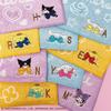 Towel Museum Sanrio Big Ribbon Pompompurin Towel Handkerchief YS Yellow Initial S 25 x 25 cm 28-2030072 Approx.