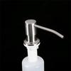 300ML Stainless Steel Soap Dispenser Kitchen Sink Hand Dish Soap Pump Bottle New