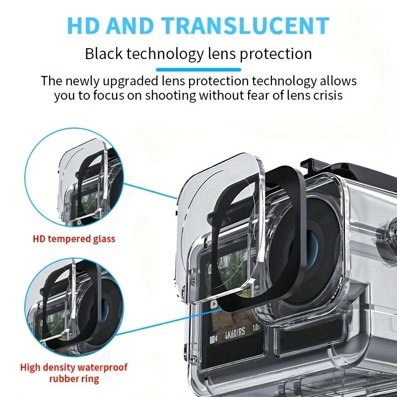 For DJI Osmo Action 3/4/5 Pro Waterproof Case - Protects Against Water And Scratches Up to 148 Feet Deep