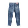 Navigare Men's Washed Tapered Jeans