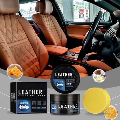 Lederpflegecreme für Autos, Lederpflegecreme für Autoinnenräume und Sitze, Regenerations- und Pflegecreme