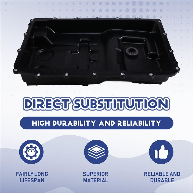 A11M-Oil Shell For Ford Transit-150 250 350 3.5L 2020-2022 Transmission Oil Pan LK4Z-7A194-A LK4Z7A194B Gearbox LK4Z-7A194-B