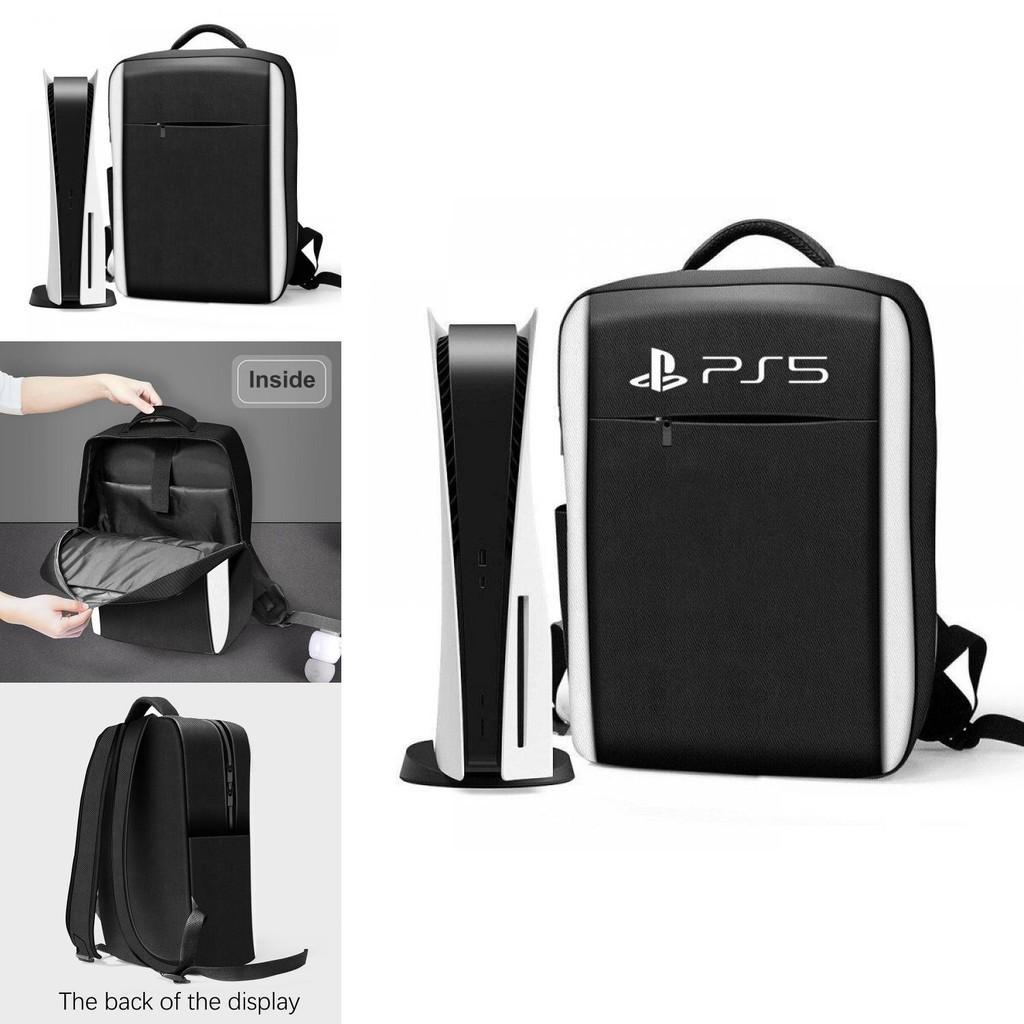 Ps5/4 Storage Bag Shockproof Dustproof Stylish Double Color Design Easy To Carry