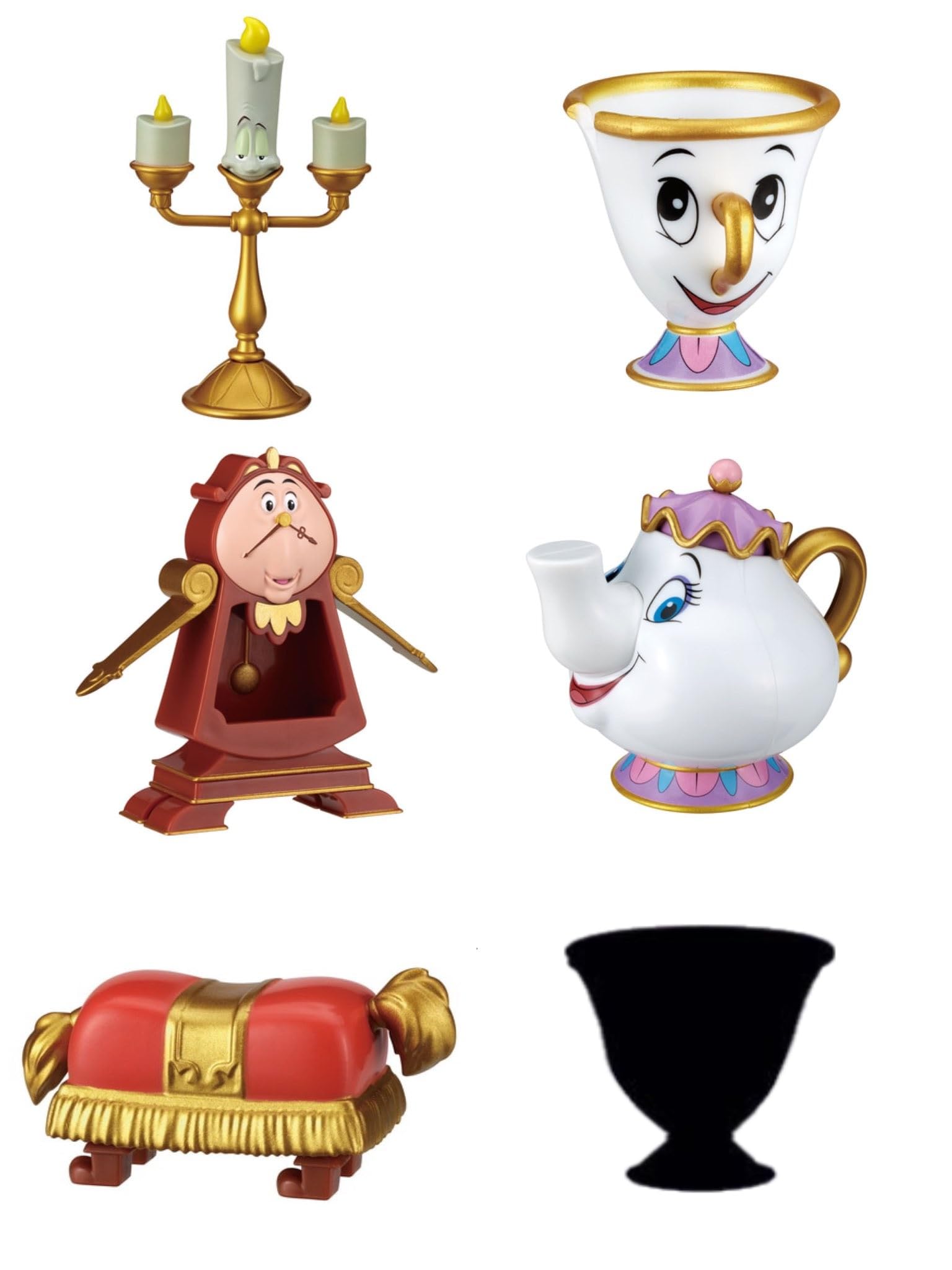 

Красавица и Чудовище Персонаж Королевская Коллекция Включен Полный Набор из 6 Гача [Секрет (Полный комплект)]