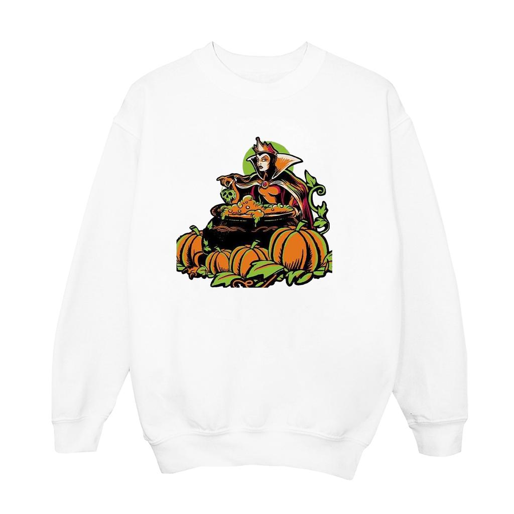 Disney Damen/Damen Böse Königin Schurken Halloween Sweatshirt