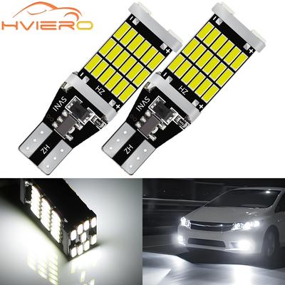 2X 921 912 W16W T15 30/45SMD Chipsets LED Canbus Błąd Bez Żarówek Do Świateł Cofania 1000 Lumenów 6000k Xenon Biały