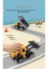 1:64 Alloy Engineering Car Set - 6-Piece Mini Pull-Back Toy for Kids