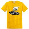 Camiseta Gráfica de Coche de Carreras 99 para Entusiastas de las Carreras Diseño Fresco de Camiseta de Coche