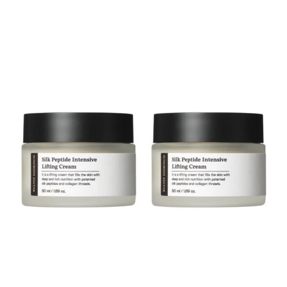 [SUNGBOON EDITOR] Silk Peptide Intensive Lifting Cream 50ml x 2