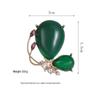 Elegant Pearl Tulip Brooch - Simple and Sophisticated Clothing Accessory