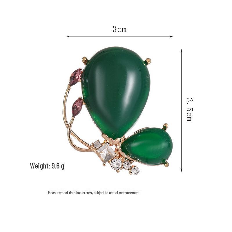 Elegant Pearl Tulip Brooch - Simple and Sophisticated Clothing Accessory