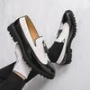 Fashion Retro Men Fringed Shoes Men One-foot Light Comfortable Fashionable Leather Shoes Business Travel Shoes Size 38-48 Men Shoes