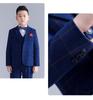 Blazer de cuadros de talla grande para niño - Traje de actuación infantil 2023