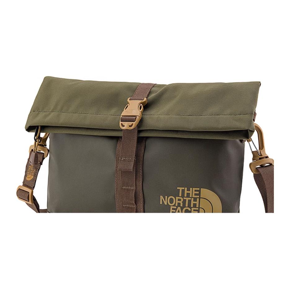The North Face Base Camp 7,9L Mode Lässig Vielseitig Schulter Umhänge Crossbody Outdoor Tasche Unisex Taschen Dunkelgrün Rauchbraun NF0A8BK6-55ZS-D2-B7I