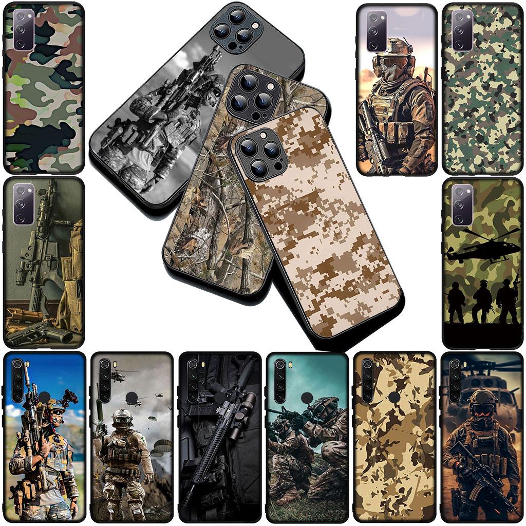 Camo Military Army Camouflage Special Forces Cover for Motorola Moto G55 G45 G75 G85 G13 Edge 50 30 Fusion 40 NEO Ultra Pro Case