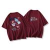 Women's Round Neck Short Sleeve Tee Oversized Casual Cartoon Printed T-Shirt Commuter Summer Top