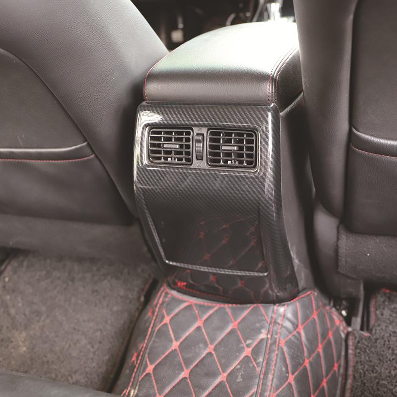 Teana 13-18 Peach Wood Carbon Fiber Center Console Handle Trim Sticker