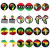 Letter-patterned Wooden Earrings, Fashionable Earrings and Earrings