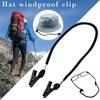 Hat Cord Strap Hat Strap Clips Windy Clip Eyewear Retainer Hat Leash Hat Clip Holder