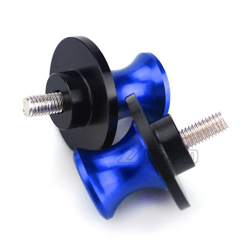 YZF Motorcycle Swingarm Spools M6 Stand Screws CNC Aluminum Motorcycle Accessories for Yamaha YZF R3 R25 R6 R1 2013-2019
