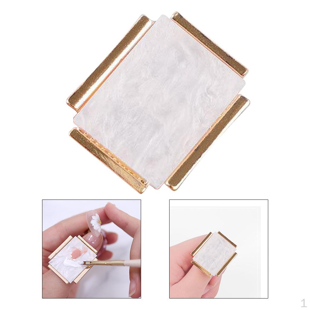 

Finger Nail Gel Mixing Plate Tray Dish Style 1