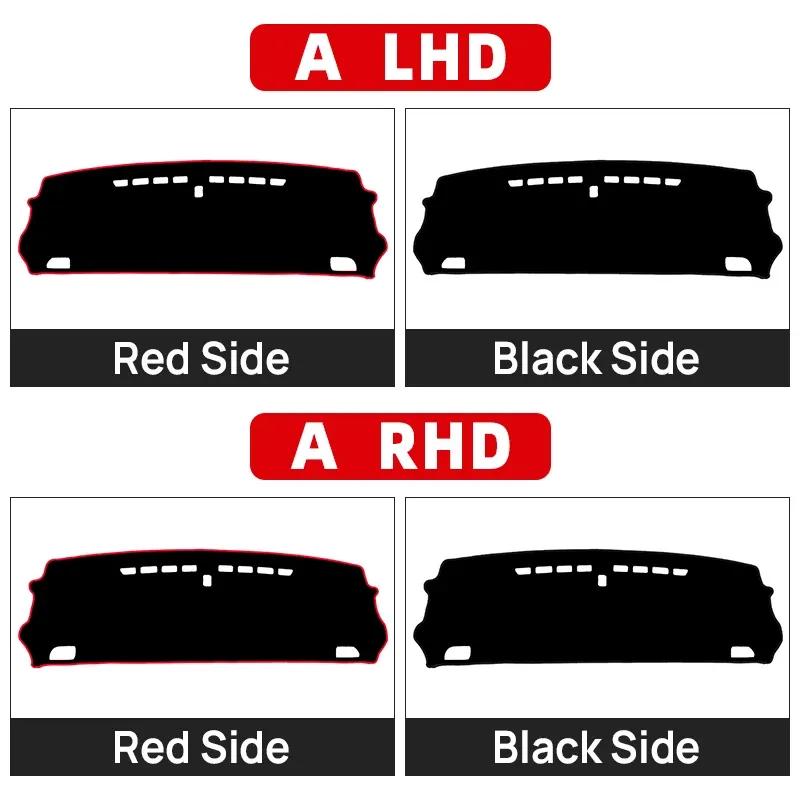 Car Dashboard Cover For Honda Fit Jazz MK4 GR GS     Trument Desk Sun Shade Mat Dash Non-slip Pad Accessories
