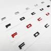 ABS Car Letter Sticker Rear Trunk Tail Logo Styling for Ford Focus 3 2 MK2 MK2 MK3 MK7 Emblem Badge Decals Auto Accessories LL40
