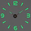 Modern Design Large Wall Clock 3D DIY Quartz Clocks Watches Acrylic Mirror Stickers Living Room Home Decor Horloge