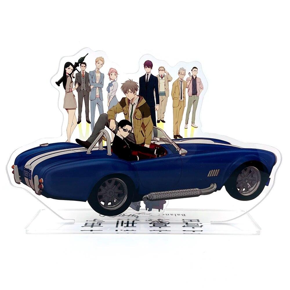 Fugou Keiji Balance Unlimited Group Daisuke Haru Suzue Ryou Mahoro Acrylic Stand Standee Toy Figure