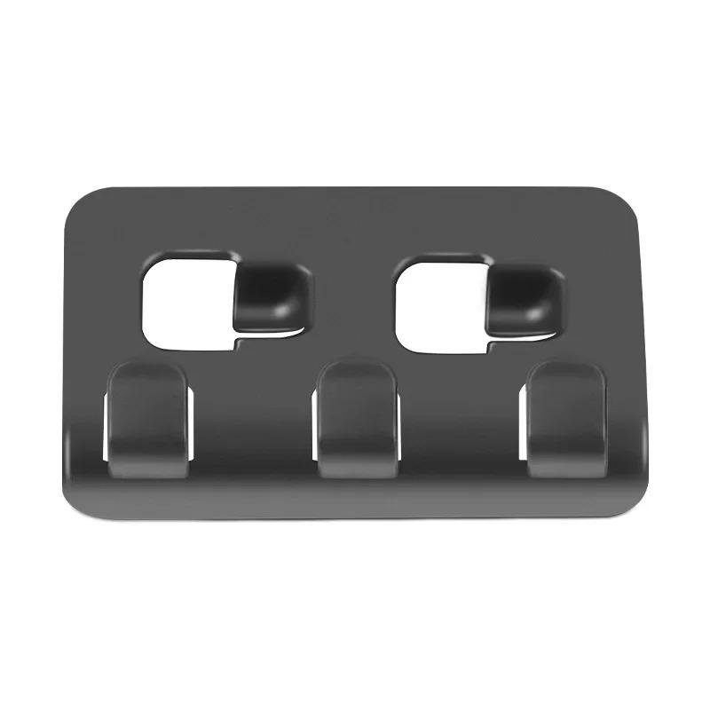 For Tesla Model Y 2021-2024 Max 15kg Load Bearing Rear Trunk Hook Luggage Bag Umbrella Hanger ABS Tote Trunk Hooks Accessories