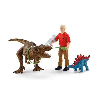 Schleich Dinosaur Tyrannosaurus Rex Attack Figure 41465