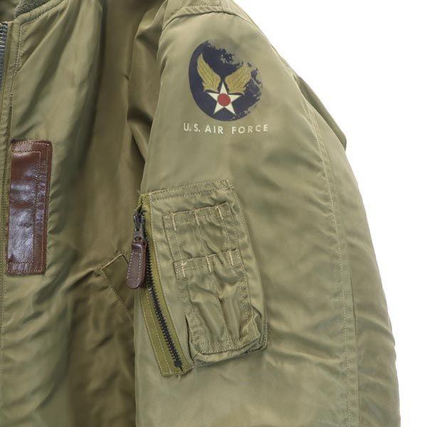 Buzz Rickson's Replica Nume Real BR11089 Geacă de zbor MA-1 38 militar Bărbați Folosit