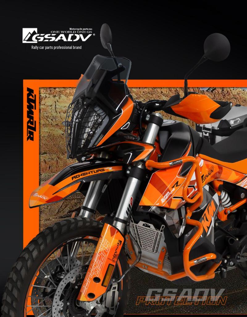 KTM 790 Adventure/R/Rally Upper & Lower 304 Stainless Steel Crash Bars