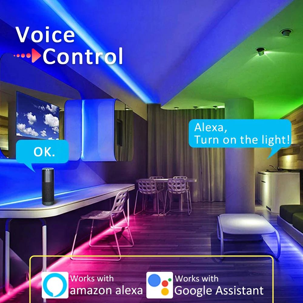 5-24V WT-SPI RGB RGBW LED Controller Tuya Smart Addressable WS2811 WS2812 SK6812 WS2814 Strip Light Controler Remote Control