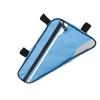 Sac de cadre de vélo triangle grande capacité imperméable pour vélo de montagne et de route Bleu