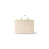 MUJI Cotton Canvas Soft Box with Handle, Large, Approx. W37 x D26 x H26cm, 23090018 (Clothing Case,